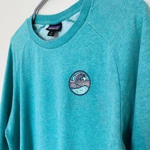Men’s Patagonia Set Wave Lightweight Crew Sweatshirt, Size Medium, MGLB